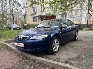 2005 Mazda 6 I (GG), синий, 260000 рублей, вид 1