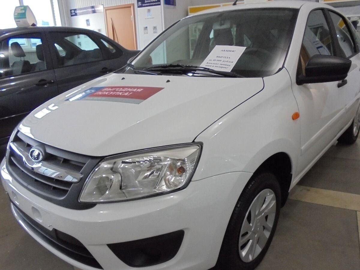 Гранта в ставрополе в салонах цена фото Купить новый Lada (ВАЗ) Granta I 1.6 AT (98 л.с.) бензин автомат в Тольятти: кор