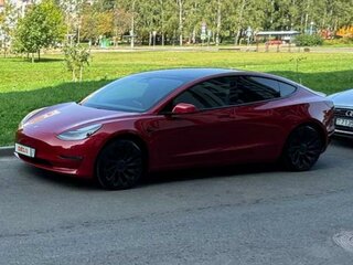 2021 Tesla Model 3 Performance I, красный, 2840896 рублей, вид 1