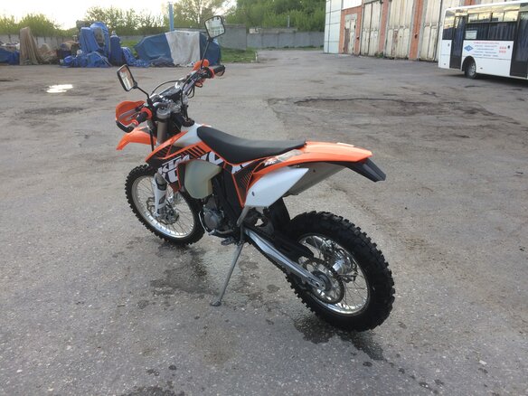 2012 KTM 500 EXC, оранжевый - вид 2