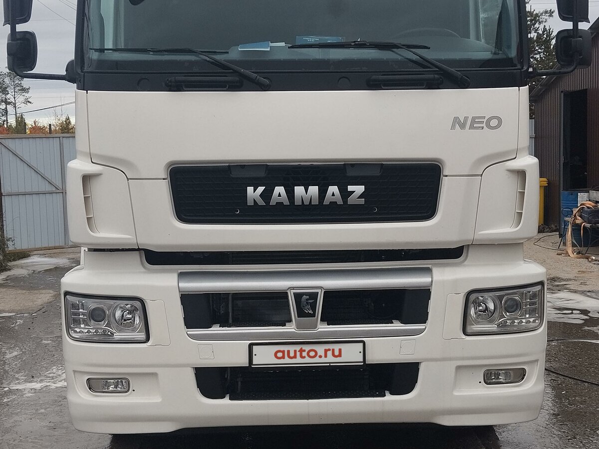 Купить б/у КамАЗ 5490 дизель+газ механика в Екатеринбурге: белый 2019 ...