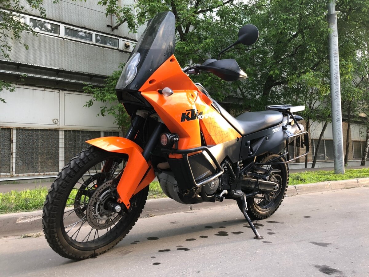 KTM 990 Adventure Шоссейная резина