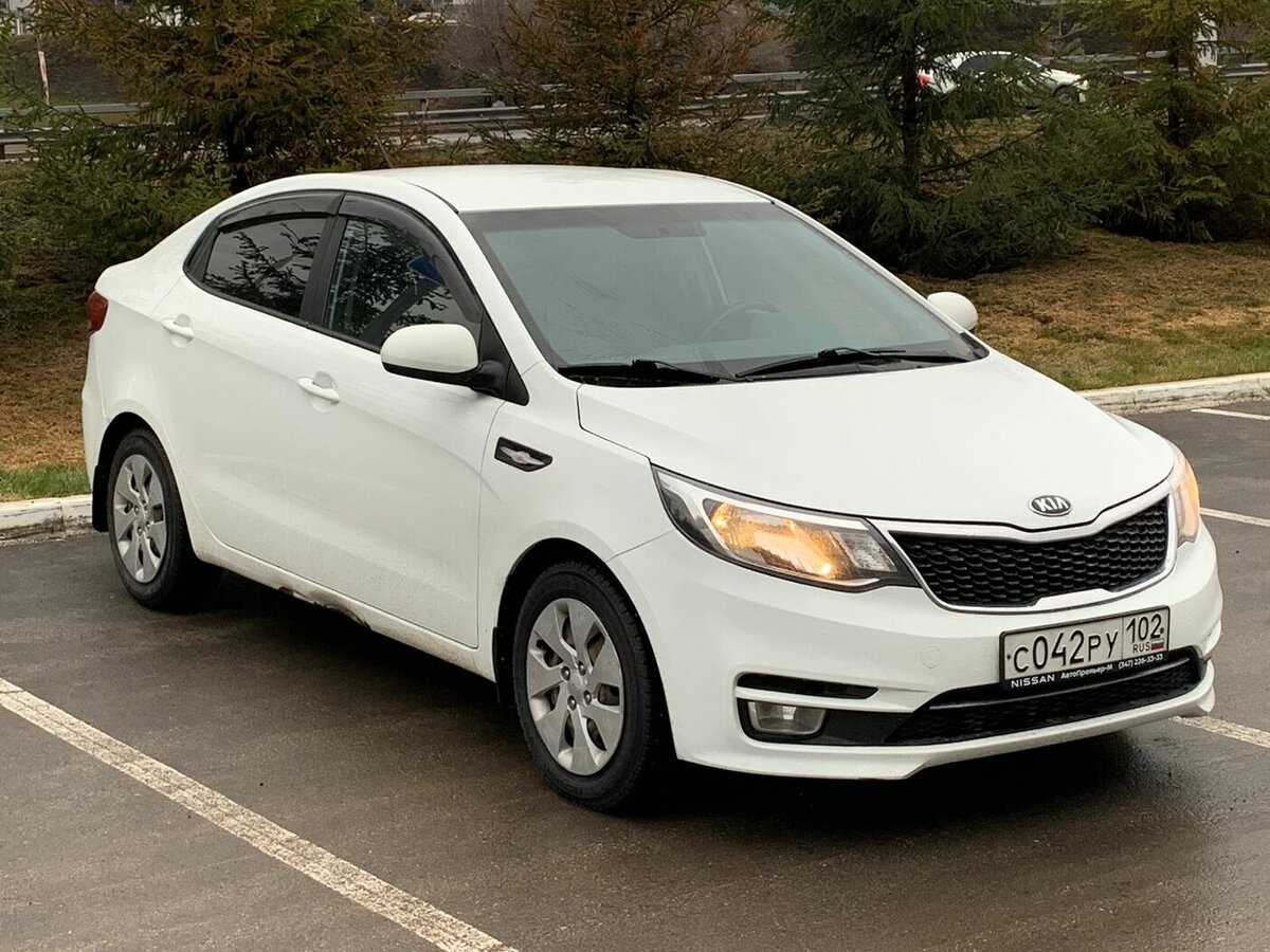 Купить б/у Kia Rio III Рестайлинг 1.6 MT (123 л.с.) бензин механика в ...