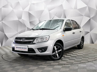 2016 Lada (ВАЗ) Granta I, серебристый, 526000 рублей, вид 1