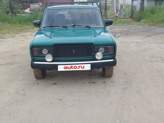 2005 Lada (ВАЗ) 2107, зелёный, 100000 рублей, вид 1