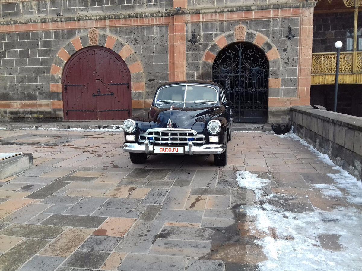 1954 ГАЗ 12 ЗИМ, синий, 11120094 рублей - вид 3