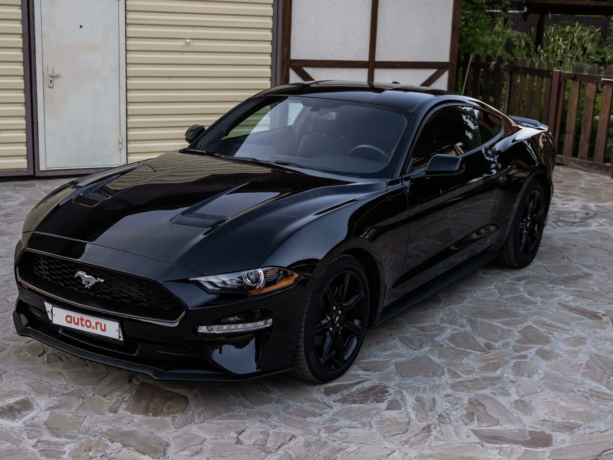 Купить б/у Ford Mustang VI Рестайлинг 2.3 AT (317 л.с.) бензин автомат ...