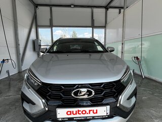 2024 Lada (ВАЗ) Vesta SW Cross I Рестайлинг (NG), серебристый, 1570000 рублей, вид 1