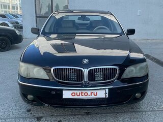 2006 BMW 7 серии 750i IV (E65/E66) Рестайлинг, чёрный, 570000 рублей, вид 1