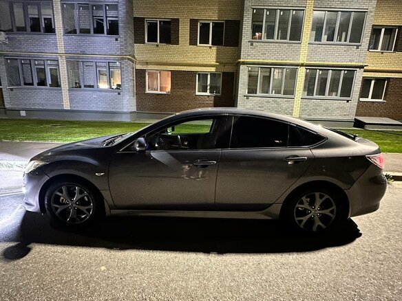 2008 Mazda 6 II (GH), серый, 900000 рублей - вид 3