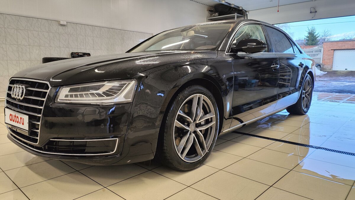 Купить б/у Audi A8 III (D4) Рестайлинг Long 4.1d AT (385 л.с.) 4WD ...