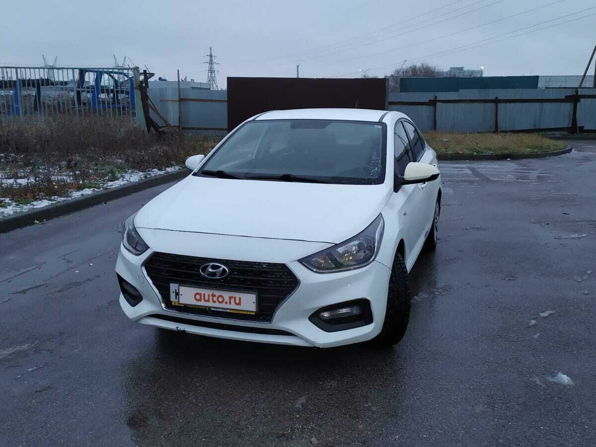Купить б/у Hyundai Solaris II 1.4 AT (100 л.с.) бензин автомат в ...