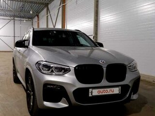 2021 BMW X4 30d II (G02), серебристый, 6070000 рублей, вид 1