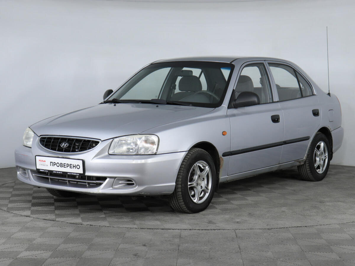 Купить б/у Hyundai Accent II ТагАЗ 1.5 MT (102 л.с.) бензин механика в ...