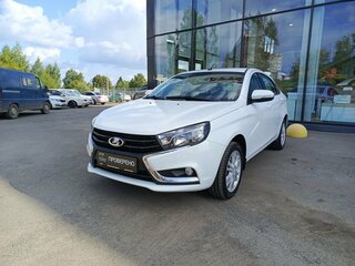 2016 Lada (ВАЗ) Vesta I, белый, 649800 рублей, вид 1