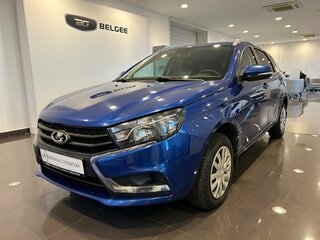 2020 Lada (ВАЗ) Vesta SW I, синий, 1125000 рублей, вид 1