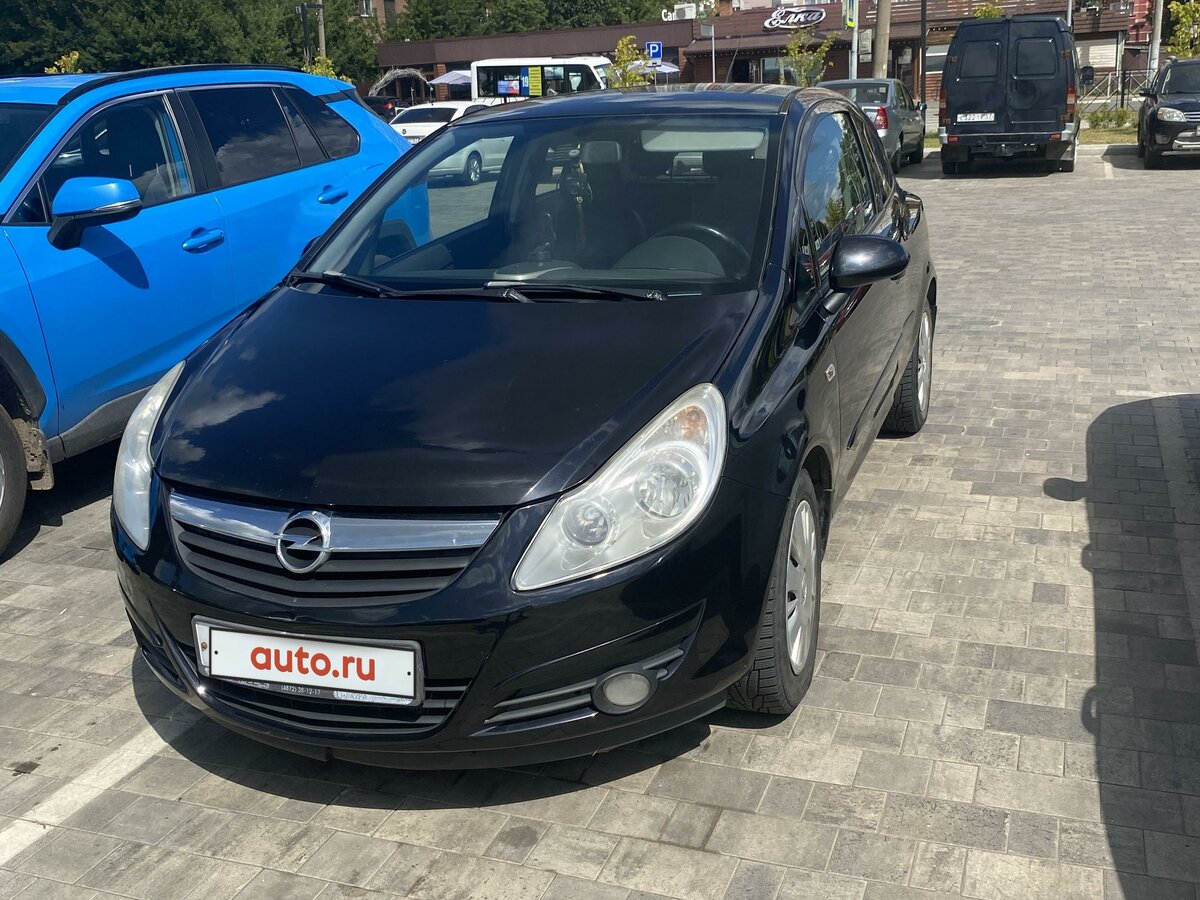 Купить б/у Opel Corsa D 1.2 MT (80 л.с.) бензин механика в Орле: чёрный ...