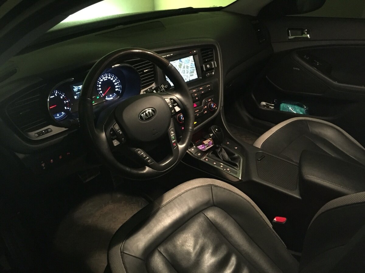 Kia Optima 2013 черная