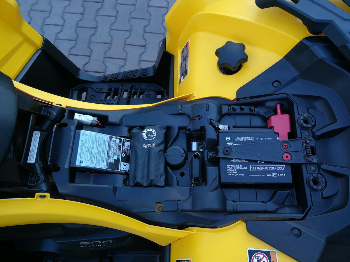 Brp 500 outlander g2 ресурс двигателя