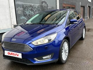 2017 Ford Focus III Рестайлинг, синий, 850000 рублей, вид 1