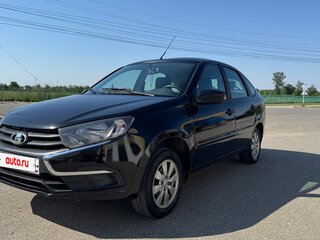 2018 Lada (ВАЗ) Granta I, чёрный, 480000 рублей, вид 1