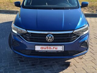 2021 Volkswagen Polo VI, синий, 1285440 рублей, вид 1