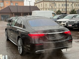 2026 Mercedes-Benz S-Класс 500 Long 4MATIC VII (W223), чёрный, 14190000 рублей, вид 4