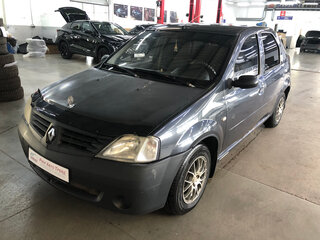 2006 Renault Logan I, серый, 160000 рублей, вид 1