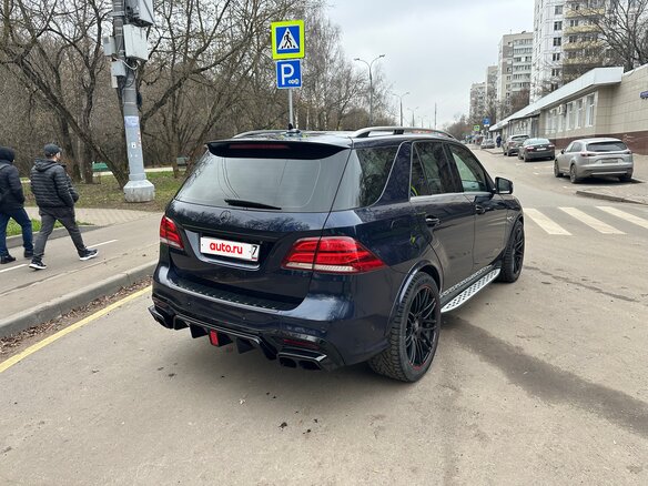 2016 Mercedes-Benz GLE 500 I (W166), синий, 3599999 рублей - вид 12