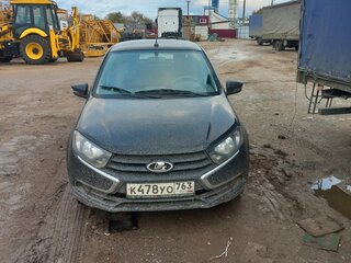 2022 Lada (ВАЗ) Granta I Рестайлинг, чёрный, 667850 рублей, вид 1