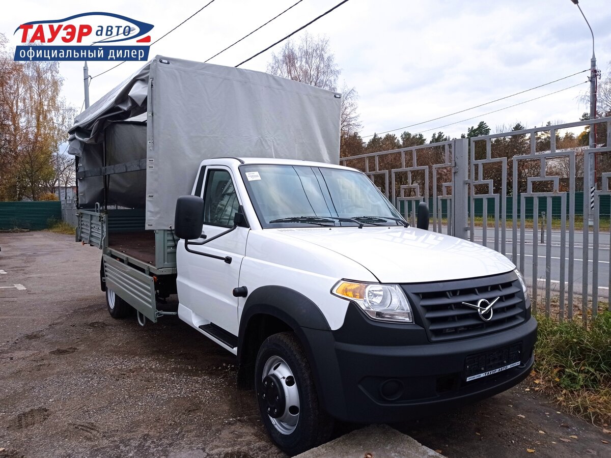 Купить новый УАЗ Профи бензин механика в Орехово-Зуево: белый тент 2023 ...