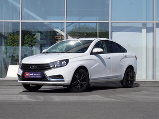 2019 Lada (ВАЗ) Vesta I, белый, 1099000 рублей, вид 1