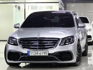 2020 Mercedes-Benz S-Класс AMG 63 AMG Long III (W222, C217) Рестайлинг, серебристый, 13575333 рублей, вид 1