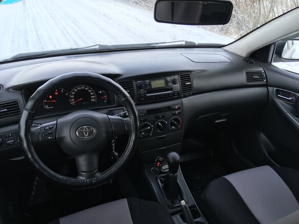 2006 Toyota Corolla IX (E120, E130) Рестайлинг, серебристый - вид 10