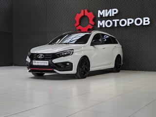 2024 Lada (ВАЗ) Vesta SW Sportline I Рестайлинг (NG), белый, 1820000 рублей, вид 1