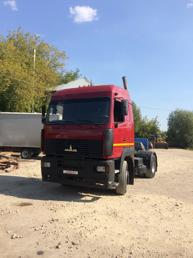 Маз 5440 красный