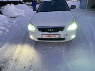 2014 Lada (ВАЗ) Priora I Рестайлинг, белый, 770000 рублей, вид 1