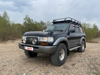 1995 Toyota Land Cruiser 80 Series Рестайлинг, зелёный, 2800000 рублей, вид 1