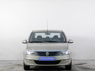 2013 Renault Logan I Рестайлинг, бежевый, 549000 рублей, вид 1