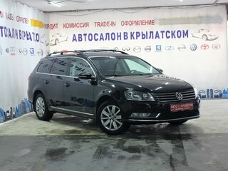 2012 Volkswagen Passat B7, чёрный, 860000 рублей, вид 1