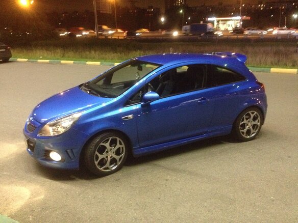 2008 Opel Corsa OPC D, синий - вид 6