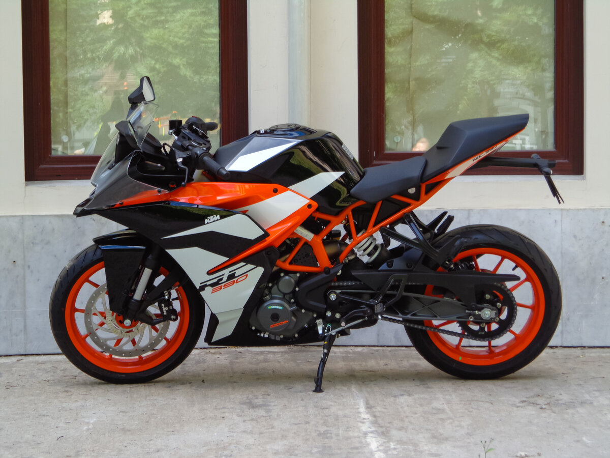 KTM rc390 черный