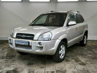 2007 Hyundai Tucson I, серебристый, 486000 рублей, вид 1