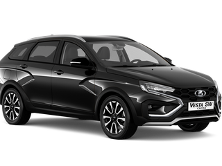 2025 Lada (ВАЗ) Vesta SW Cross I Рестайлинг (NG), чёрный, 2197000 рублей, вид 1