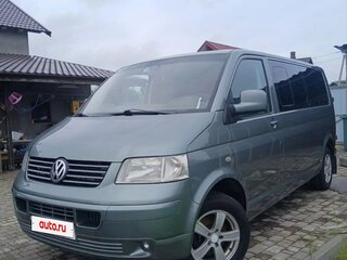 2007 Volkswagen Transporter Long T5, серый, 1320000 рублей, вид 1