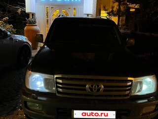 2007 Toyota Land Cruiser 100 Series Рестайлинг 2, чёрный, 2450000 рублей, вид 1