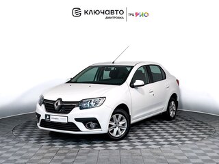 2019 Renault Logan II Рестайлинг, белый, 880000 рублей, вид 1