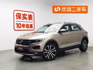 2022 Volkswagen T-Roc I Рестайлинг, бежевый, 1650072 рублей, вид 1