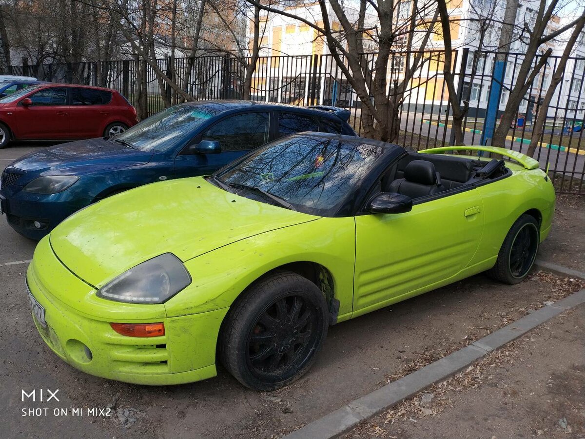 Капот митсубиси эклипс 3