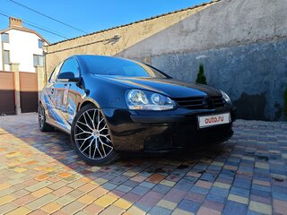 2007 Volkswagen Golf GTI V, чёрный, 1300000 рублей, вид 1